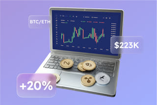 Technology behind an AI automated trading system displayed on BTC-Lavenia v4